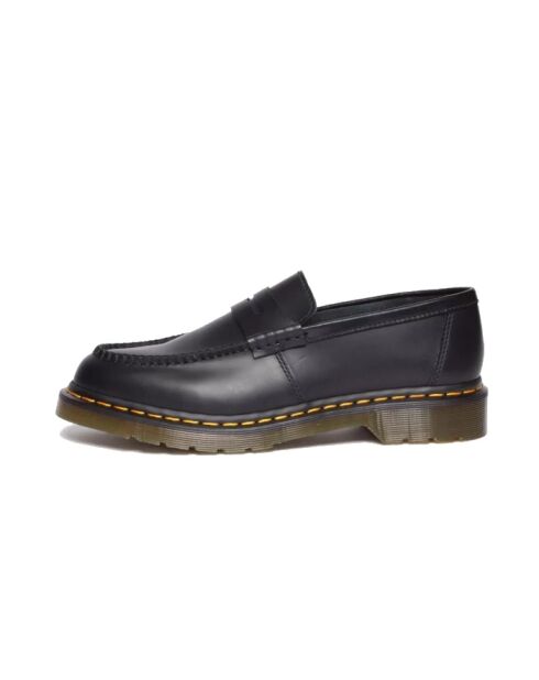 Mocassins en cuir noirs