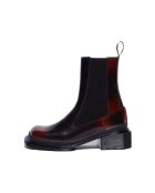 Maybole dunkelrote Arcadia Lederstiefel