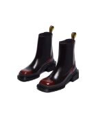 Maybole dunkelrote Arcadia Lederstiefel