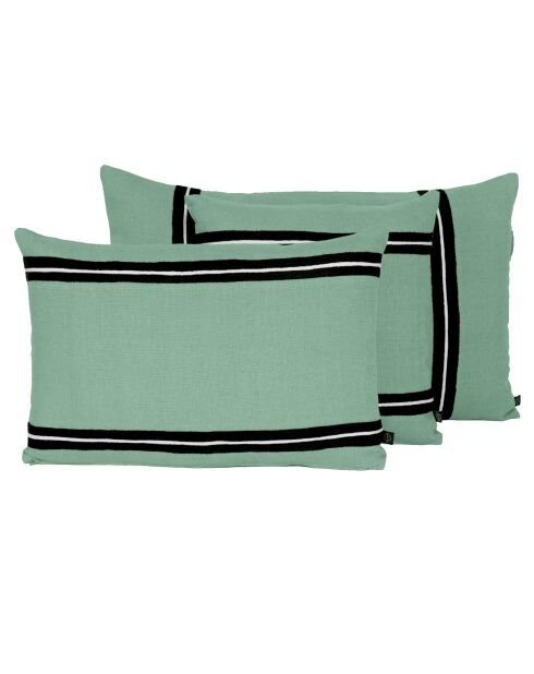 Housse de coussin 100% Lin Skagen Céladon