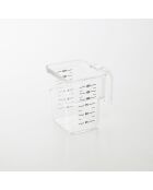 Contenitore ermetico per alimenti per animali (3,5 kg) bianco - 30x19,8x19,3 cm