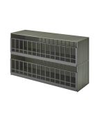 Présentoir Tower vert - 45x14.5x26.5 cm