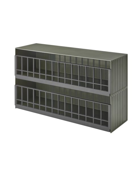 Présentoir Tower vert - 45x14.5x26.5 cm