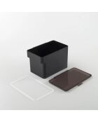 Contenitore ermetico per alimenti per animali (3,5 kg) nero - 30x19,8x19,3 cm