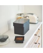 Contenitore ermetico per alimenti per animali (3,5 kg) nero - 30x19,8x19,3 cm