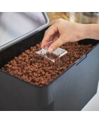 Contenitore ermetico per alimenti per animali (3,5 kg) nero - 30x19,8x19,3 cm