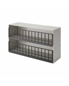 Présentoir Tower gris - 45x14.5x26.5 cm