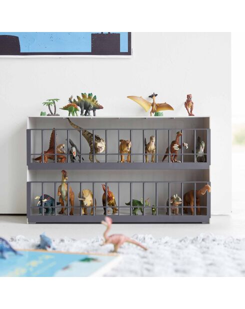 Présentoir Tower gris - 45x14.5x26.5 cm