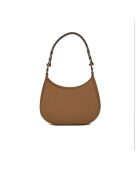 Emerson bruine leren schoudertas - 21x15x4 cm