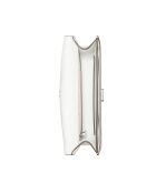 Fleming Schultertasche aus Leder kleines weißes Modell - 22x14x6 cm