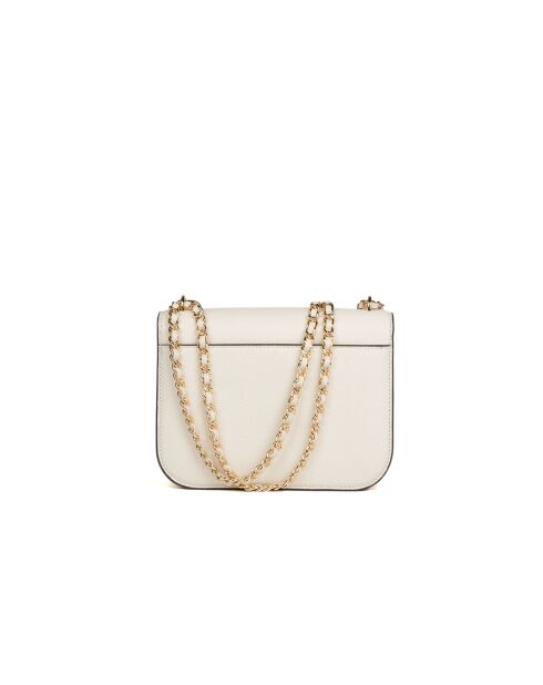 New Ivory Britten Schultertasche aus Leder — 22x16x8 cm