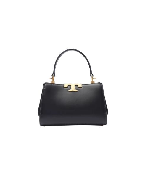 Sac à main en Cuir Eleanor Mini noir - 14x21x8 cm