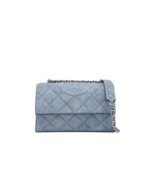 Fleming Schultertasche Faded Blue - 22x14,5x8 cm