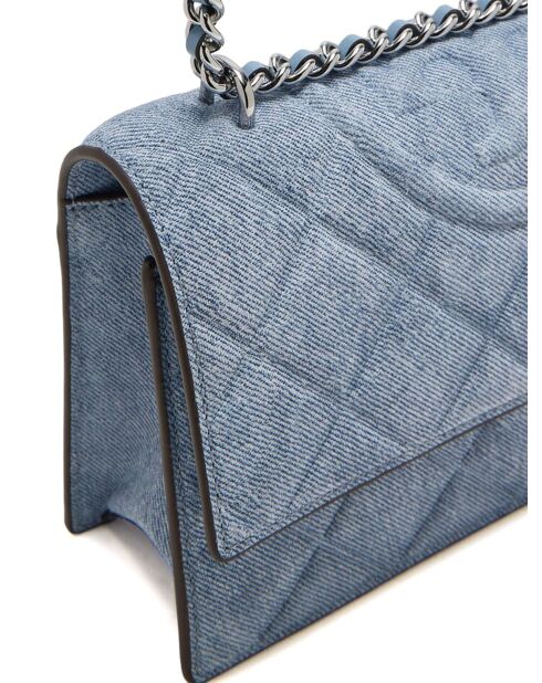 Fleming Schultertasche Faded Blue - 22x14,5x8 cm