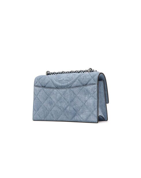 Fleming Schultertasche Faded Blue - 22x14,5x8 cm