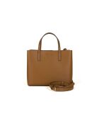 Blake Tragetasche aus Leder kaffeebraun - 24x20x10 cm