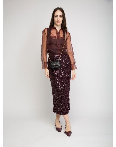 Willa nano zwarte leren handtas - 15x10x5 cm