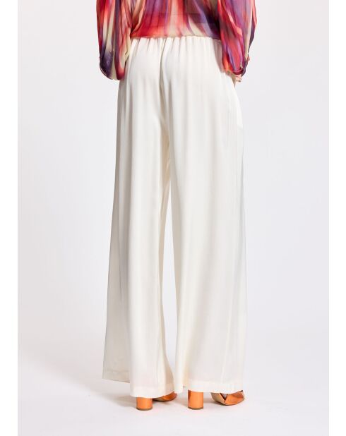 Pantaloni Smart Ecru