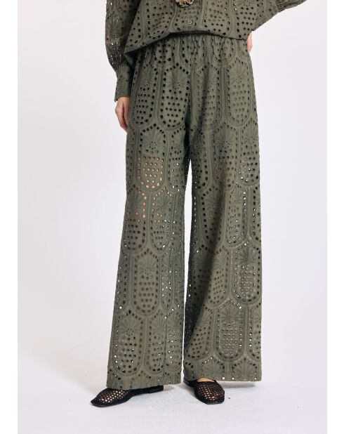 Pantaloni Giana Khaki