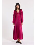 Leana Framboise Kleid