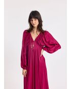 Leana Framboise Kleid