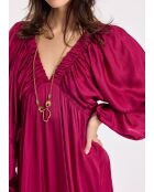 Leana Framboise Kleid