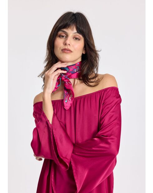 Vestido Tosca Framboise