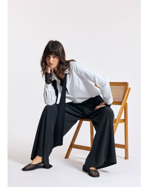 Schwarze, elegante Hose