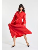 Rotes Stella Kleid