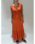 Kym Orangefarbenes Kleid