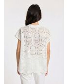 Witte blouse Evora