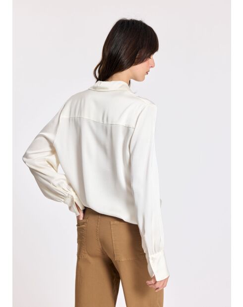 Arisa Cream blouse