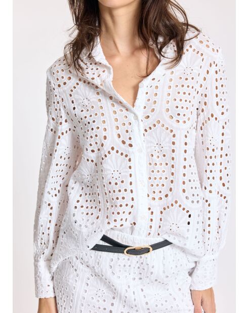 Witte blouse Alora