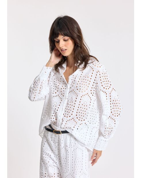 Witte blouse Alora