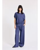 Indigogoldfarbene Bluse