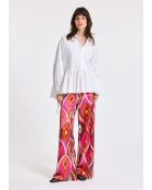 Witte blouse van Mazao