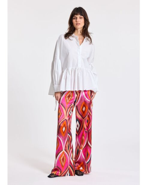 Witte blouse van Mazao