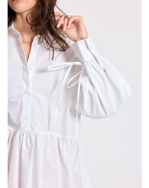 Witte blouse van Mazao