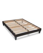 Kit 15 rete a doghe in legno grigio antracite - 120x190 cm