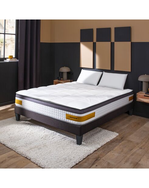 Surmatelas Tranquilité Duvet et plumes blanc - 90x190/200cm