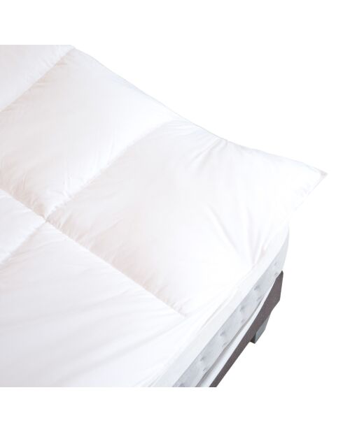 Surmatelas Tranquilité Duvet et plumes blanc - 90x190/200cm
