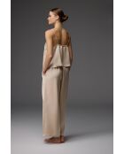 Conjunto de pijama BM-1819 de jacquard con piedras