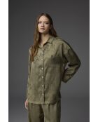 Ensemble pyjama motif jacquard BM-1802 vert