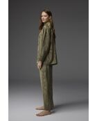 Ensemble pyjama motif jacquard BM-1802 vert