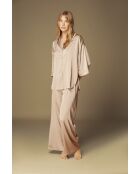 BJM61528 pyjamaset van nertsatijn