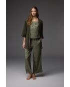 Ensemble pyjama 3 pièces Sabalık BM-1805 vert