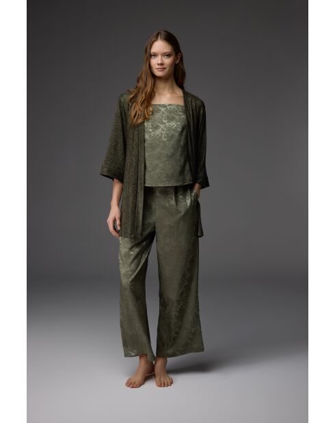 Ensemble pyjama 3 pièces Sabalık BM-1805 vert