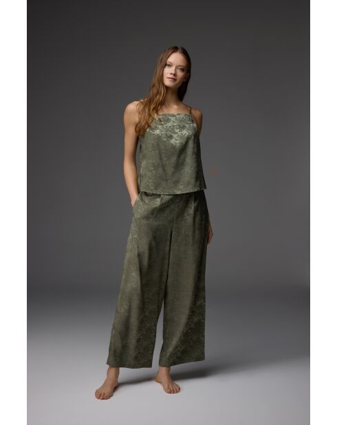 Ensemble pyjama 3 pièces Sabalık BM-1805 vert