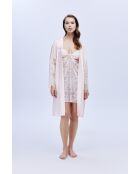 Set de novia BJM-1636 rosa empolvado de 6 piezas