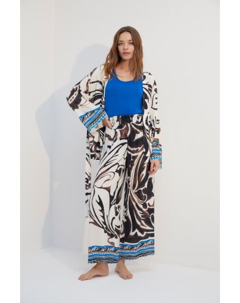 Conjunto de pijama multicolor de 3 piezas BJM-1725